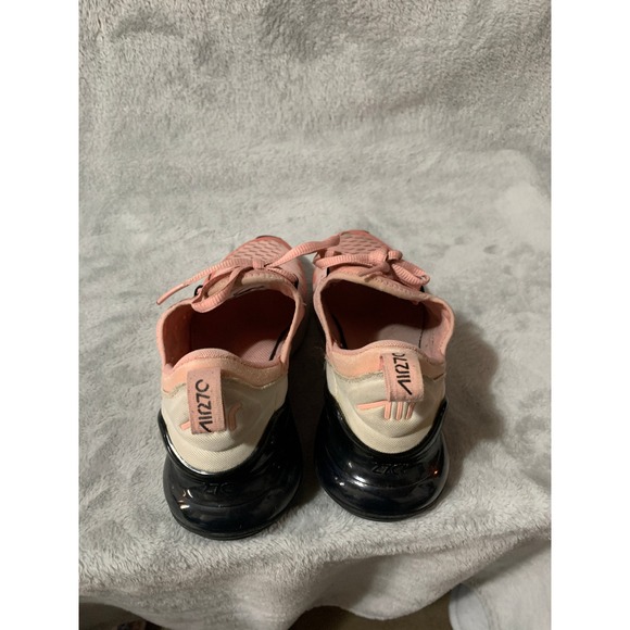 Nike Air Max 270 Kids Shoes Pink Black White Size 4.5Y Sneakers - Picture 11 of 14